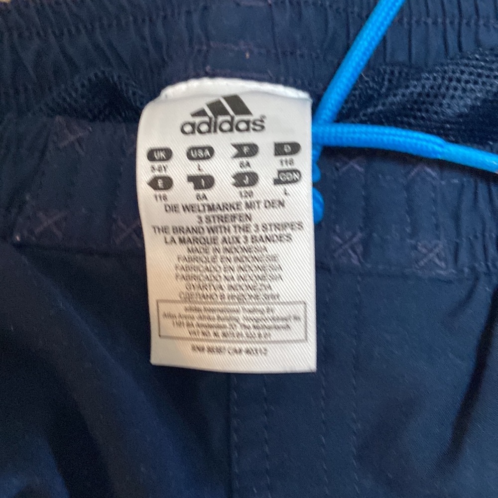 Adidas/Pixar Cars Lightning McQueen Swim Trunks-Size 7/8 - Picture 5 of 8